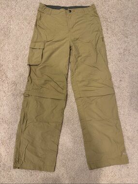 REI Boy’s Cargo Zip Convertible Pants - Khaki